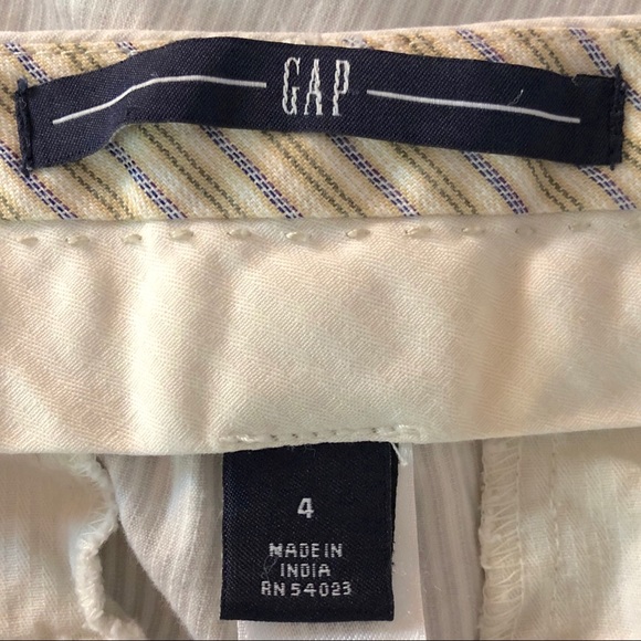 GAP Gray Stripe Cotton Bermuda Walking Shorts - Picture 5 of 7